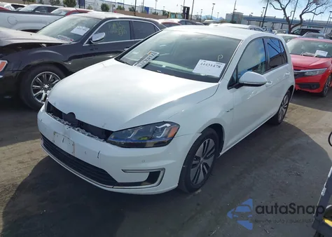 2016 Volkswagen E-Golf Sel Premium from USA, damaged, VIN WVWPP7AU4GW911296
